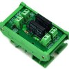 ELECTRONICS-SALON DIN Rail Mount DC24V 2 Channels DC-AC 2Amp G3MB-202P Solid State Relay SSR Module Board.