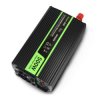 Przetwornica DC/AC step-up Green Cell 12VDC/230VAC 500W/1000W - z modyfikowaną sinusoidą - samochodowa