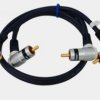 Kabel 2RCA kątowe-2RCA kątowe digital RKD240 /0,5m/