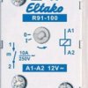 1-biegunowy elektromechaniczny przekaźnik przełączający, 1 NO 10A - R91-100-12V