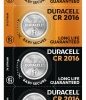 5 x bateria litowa mini Duracell CR2016 DL2016 ECR2016 HSDC