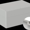 Industrial housing, 240.3 x 160.3 x 120 mm, IP66, light gray