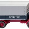 Wiking 0437 03 H0 Model ciężarówki Mercedes Benz Ciężarówka burtowa MB NG Spedition Schmidt