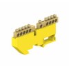 Listwa zaciskowa ochronna 2x5-modułowa/10x16mm2/Żółta/TM/ LZ0510-Z R739532 AN-KOM