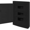 Rozdzielnica modułowa natynkowa 3x12 IP40 czarna CZRM-NT-36T
