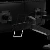 45-686-292 Ergotron LX Pro dual side-by-side, standard clamp, black