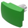 Nakładka na przycisk, Zielony, Zatyczka grzybkowa, 35 x 23