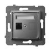 ARIA Gniazdo komputerowe kat. 5e MMC szary mat GPK-1U/K/m/70 OSPEL