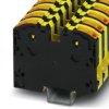 High current terminal, plug-in connection, 2.5-35 mm², 1 pole, 125 A, 8 kV, yellow/black, 3212081