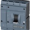 Wyłącznik automatyczny w obudowie formowanej SENTRON, Typ I, Typ L, Typ S, 4-biegunowy, 800A, 690V ac 110 kA, Siemens
