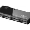 HUB USB 2.0 Hi-Speed 1 / 4 porty z kablem 0,4m Goobay