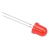 Red 8mm LED Diffused Lens 780mcd 60°