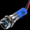 Q8R3CXXB12E Indicator LED, 12 V DC, 8 mm, wired, blue/BrC