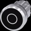 3SU1050-0AB10-0AD0 SIRIUS ACT push button, Ø 22 mm, black, 