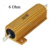 Rezystor drutowy 6,0 Ohm 50W