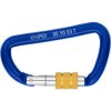 Material carabiner, 2 pieces, (L x W x D) 81 x 46 x 12 mm, 60 g, 00 50 03 T BK
