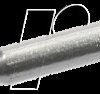 C115128 C115 soldering tip, round, C115128/dia. 1.0 mm, solder deposit