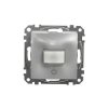 Czujnik ruchu 160 st. (10A), srebrne aluminium, Sedna Design i Elements SDD113504
