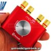 Wzmacniacz mocy 2x50W TPA3116 + Bluetooth CZERWONY
