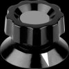 476.61 Knob, øA 28 mm, ød 6 mm, black
