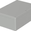 ABS enclosure, (L x W x H) 240 x 160 x 90 mm, light gray (RAL 7035), IP65, 03240200