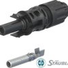 Gniazdo MC4 EVO2 złącze do przewodu 10 mm2 Staubli (MultiContact) - opak. 10 szt