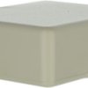 ABS enclosure, (L x W x H) 76 x 63.5 x 26 mm, white (RAL 9002), IP54, SR22-E.7
