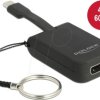 63940 USB Type-C Adapter to DisplayPort (DP Alt Mode) 4K 60 Hz - Key C