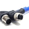 Mueller Electric C5BD82M010 Złącze czujnika/aktuatora M12 złącze męskie kątowe, złącze żeńskie kątowe 10 m Ilość pinów: