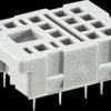 SU4D Relay base for RELPOL series R4N, PCB socket