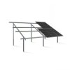 Konstrukcja gruntowa 2xpion DV2x7 dla 14 paneli (2366-2500x1134x30) klemy srebrne