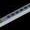 800.1263 Power strip, 7 x Type J - SEV 1011 Type 13, black