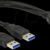 83910 Cable USB 3.0 Pin header male > 2 x USB 3.0 Type-A male 25 cm