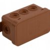 Puszka NT V8 80x45x41 brązowa elastyczna CB-50352