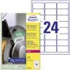 Avery-Zweckform L7912-40 All-purpose labels White PE film 63.5x33.9mm 960 pcs