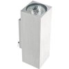 Kinkiet Memphis 2xGu10 230V silver 60x75x165 CreeLamp