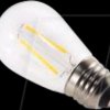 174264 LED bulb, E27, 0.5 W, warm white