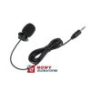 Mikrofon z klipem na kablu 2m wt. jack 3,5 m.in. dyktafon