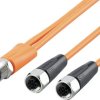 ifm Electronic EVT473 Linia połączenia EVT473, piny: 4, 5, 0.3 m, 1 szt.