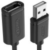 Kabel USB 2.0 Wt.A/Gn.A 1,5m UNITEK Y-C449GBK, Przedłużacz USB