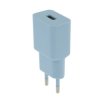 Ładowarka sieciowa 1x USB 2,4A niebieska