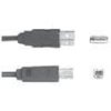 Kabel USB Złącze A USB A Złącze B USB B dł. 6.6ft Przewód USB