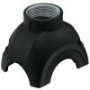 Hood, size Han-Yellock 30, die-cast aluminum, M25, straight, push button locking, IP65/IP67, 11123001401