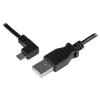 StarTech.com USBAUB50CMLA Micro-USB Charge-and-Sync Cable M/M - Left-Angle Micr