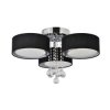 Lampa sufitowa GAMBELA 3 czarna LP-991/3C BK Light Prestige