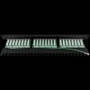 Patch panel 1U/19 cali STP ekranowany 24 porty kat. 5E złącza LSA półka montażowa Q-LANTEC PK-S5-1 A-LAN Technologie