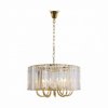 Lampa wisząca PARIS kolor złoty/przezroczysty metal/szkło, 6xE14 IP20 1906/6 Zuma Line