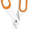 Slice 10545 Nożyczki uniwersalne Leworęcznych, Praworęcznych 198 mm pomarańczowy, biały
