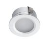 Oprawa punktowa LED 1W IMBER LED WW 12DC 40lm 3000K barwa ciepła okrągła Ø3 IP65 biały 23522