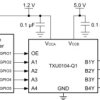 Automotive four channel unidirectional level shifter
